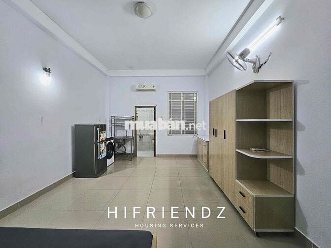 CĂN HỘ STUDIO FULL NỘI THẤT THOÁNG RỘNG RÃI CÓ CỬA SỔ