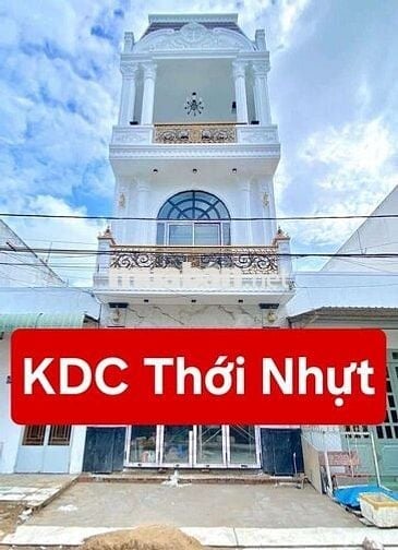 NHÀ 2 LẦU XÂY MỚI - KDC THỚI NHỰT