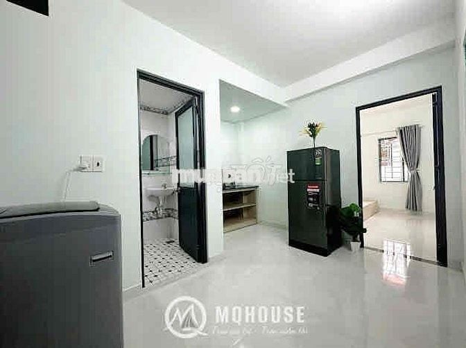 1PN, phòng khách, máy giặt riêng, full NT, chỉ tính điện nước, free dv