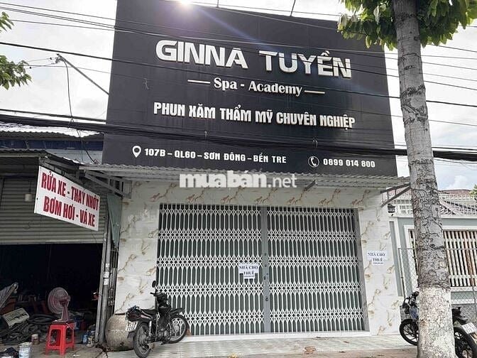 Nhà mặt tiền nguyên căn Bến Tre xã Sơn Đông Quốc Lộ 60