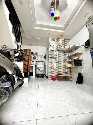 HẺM XE HƠI Huỳnh Tấn Phát Nhà MỚI 2 TẦNG 2PN ở ngay