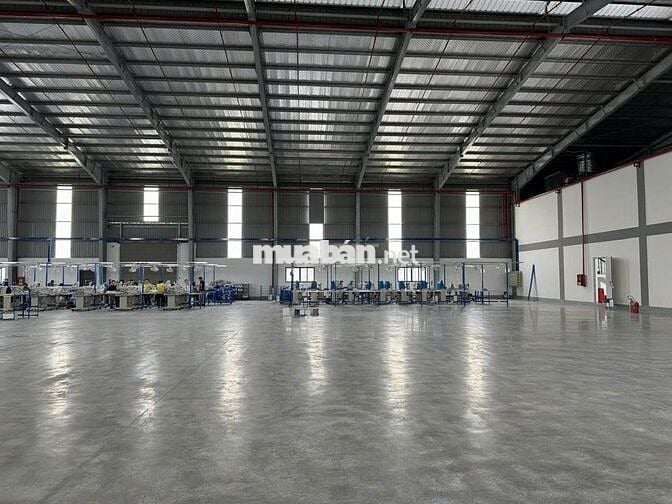 Cho thuê kho xưởng 2.160m2 ,tại Nguyễn Hữu Trí, Long An, PCCC tự động