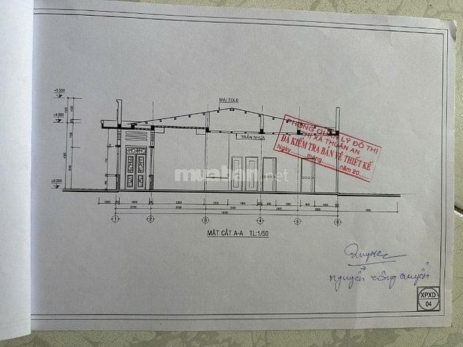 BÁN NHÀ CẤP 4 Đường VĨNH PHÚ 20 GÍA 2.6 TỶ