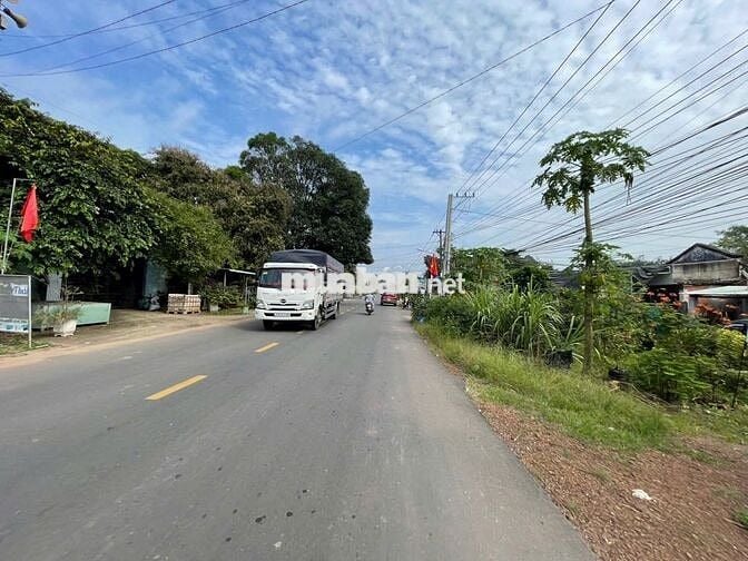 Ngộp 749m2 mặt tiền đường DH 32m có 100m thổ cư giá full 1tỷ 050 SHR