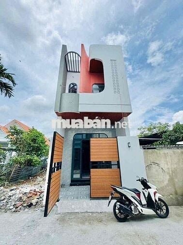 BÁN NHÀ 1 TRỆT 1 LẦU MỚI 100% – GẦN GIÁO XỨ THUẬN HOÀ, KDC TÂN PHONG