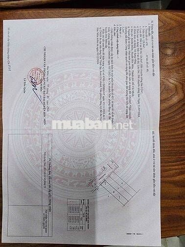 Bán Đất xã Bà Điểm DT: 5x25 dân cư an ninh sạch đẹp