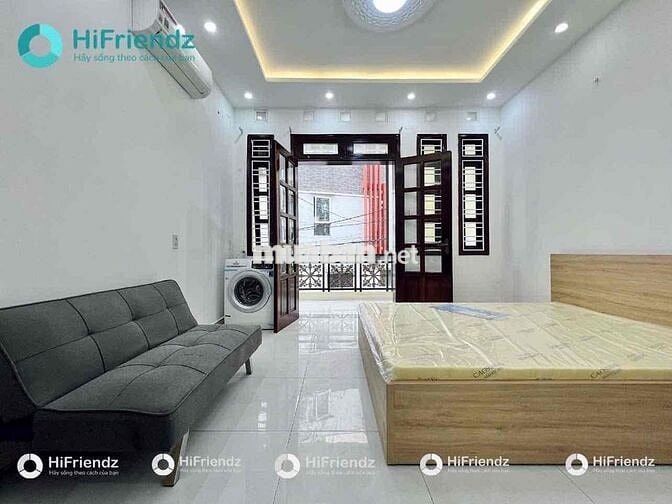 Đi Bộ Ra Sân Bay Ngay Bạch Đằng 1PN Tách Bếp Ban Công To Cho Nuôi Mèo
