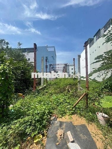 Bán đất thổ cư vuông vức sổ Hồng xây dựng tự do hẻm 2,5m
