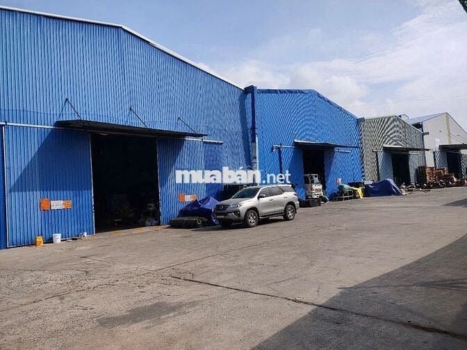 Cho Thuê 3000m2 Đến 8000m2  Làm Kho Chứa Hàng , Kho Vận, Xưởng Cơ Khí