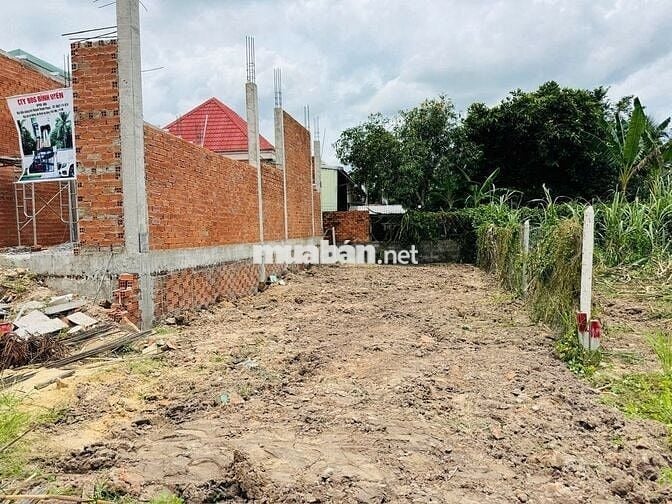 BÁN ĐẤT: 5x27 mặt tiền nhựa 6m - Tân An Hội - SHR