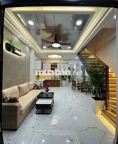 NHÀ ĐẸP 2 TẦNG ( 4,2m x 10m) KÊNH TÂN HÓA Q6