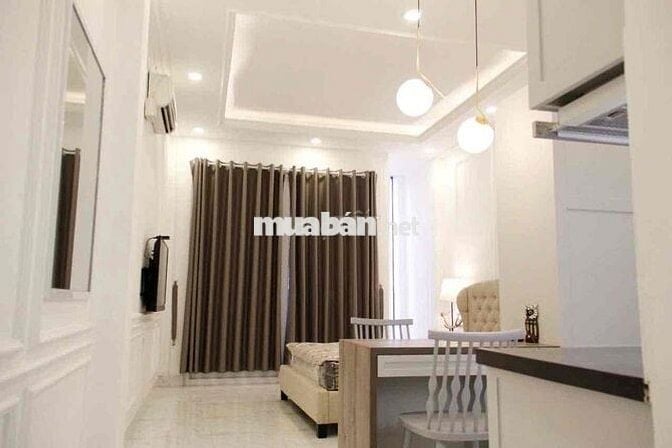 Căn hộ dịch vụ Quận 4 sát Quận 1 y hình, sạch, sang