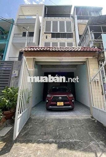 Cho thuê mặt tiền cư xá Phú Lâm, Quận 6,4 tầng,4 x17m, 4pn,Đường 8m