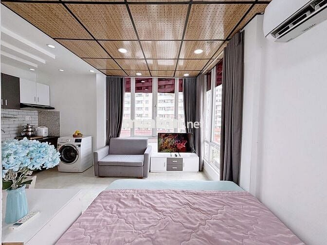 CĂN HỘ STUDIO LÊ VĂN SỸ FULL ÁNH SÁNG TỰ NHIÊN NỘI THẤT ĐẦY ĐỦ AN NINH