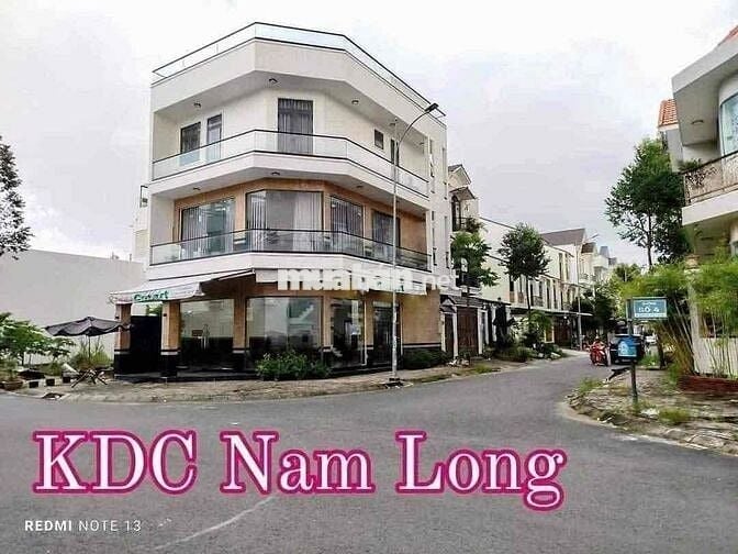 CHO THUÊ NHÀ GÓC 2 MẶT TIỀN KDC NAM LONG