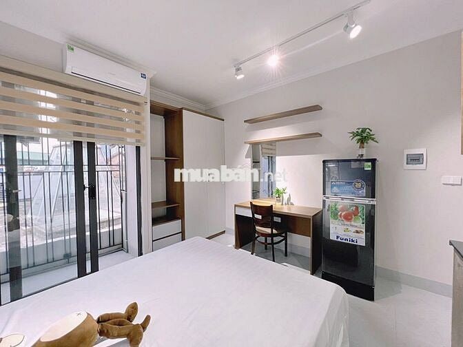 CHO THUÊ CĂN HỘ DỊCH VỤ 35M2 TẠI YÊN HÒA ĐẦY ĐỦ NỘI THẤT BANCON THOÁNG