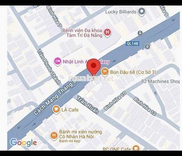 bán đất MT cách mạng tháng vị trí kinh doanh giá đầu tư