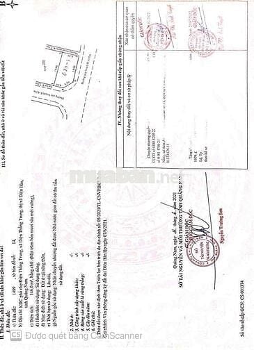 chào bán lô 2 mặt tiền khu phố chợ thanh quýt