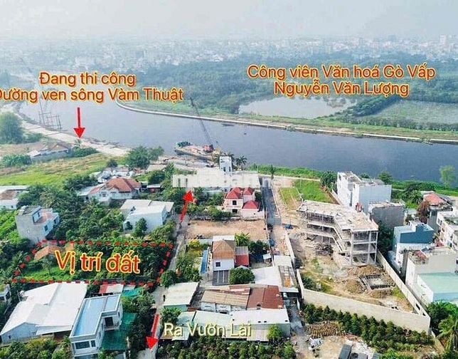 Đát hẻm 140/27, một xẹc sông Vàm Thuật, An Phú Đông, Quận 12