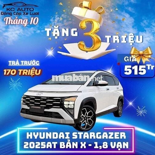 Hyundai Stargazer 2024 X Model 2025- 18000 km