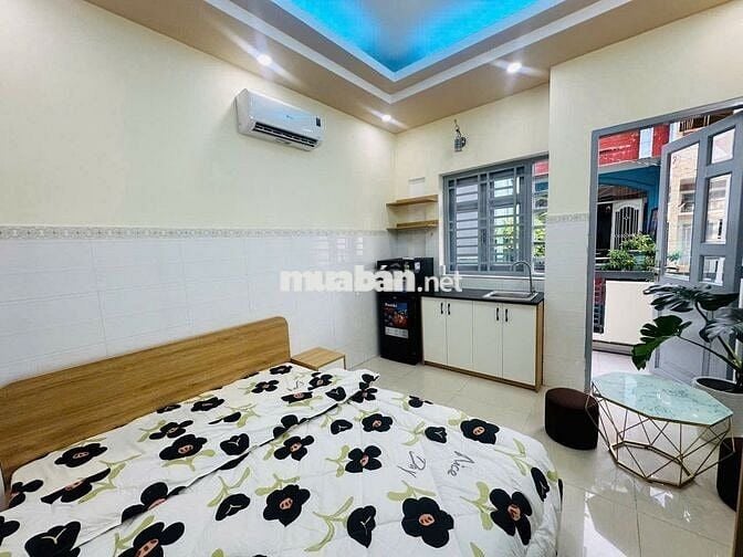 CHO THUÊ PHÒNG CÓ BAN CÔNG RIÊNG – FULL NỘI THẤT – CMT8, QUẬN 3 🌿