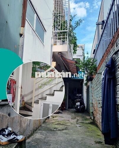 Nhà 1 Trệt 1 Lầu Giá Rẻ Hẻm Nguyễn Văn Quá Phường ĐHT, Q12