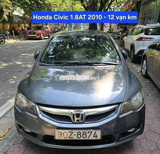 Honda Civic 1.8AT sx 2010 1 chủ từ mới