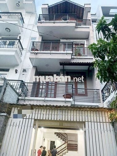 Cho thuê nhà 4tầng kdc An Sương sẵn 4 máy lạnh