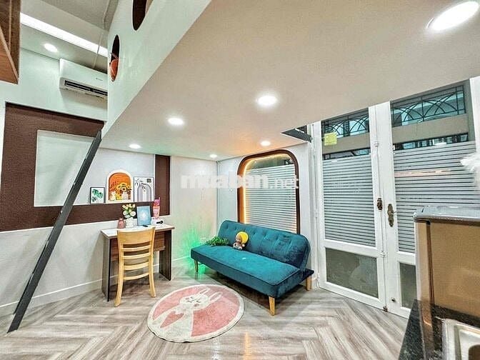 CĂN Hộ Duplex 2 Chỗ Ngủ , Sẵn Nội Thất , Ở được 2-4 bạn