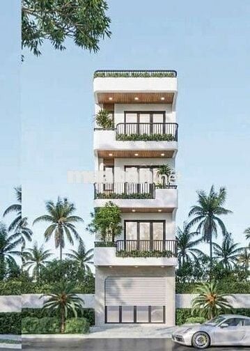 🍀🏡Cho Thuê Nhà Mặt Tiền 4 tầng 1tum CÓ THANG MÁY  tại kdt Hà Quang 2