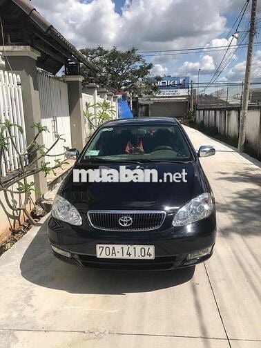 Toyota Corolla Altis 2001 Màu Đen Số Sàn
