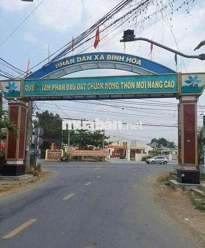 BÁN LÔ ĐẤT VƯỜN 2 MẶT TIỀN – XÃ BÌNH HOÀ - Gần Cây Xăng Phúc Lâm
