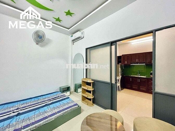 🎉 Cho thuê Studio Quận 10 tách bếp, full nội thất, ngay Tô Hiến Thành🎉