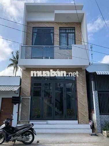 NHÀ 1 LẦU MỚI MẶT TIỀN TRẦN QUANG DIỆU THUẬN TIỆN CẢ Ở VÀ KINH DOANH