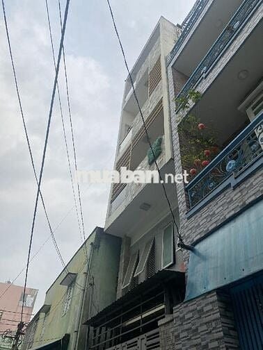 ÂU CƠ HẺM XE HƠI 5 TẦNG THUÊ 20TR/THÁNG CHỈ 6 TỶ X
