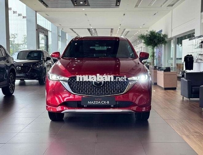 Mazda CX 8 2025 Tặng 01 năm Bảo hiểm+ Giảm tiền