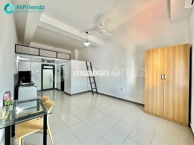 Phòng Có Gác Rộng ~35m2 | Full Nội Thất | Có máy giặt riêng| Gần Lotte