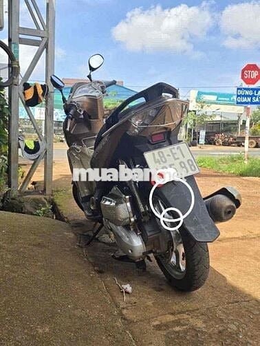 Xe tay ga Honda Air Blade 2013 màu vàng đồng