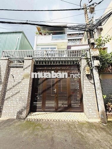 BÁN NHÀ 4 TẦNG 111M², 6PN, XE HƠI NGỦ TRONG NHÀ, TĂNG BẠT HỔ B THẠNH