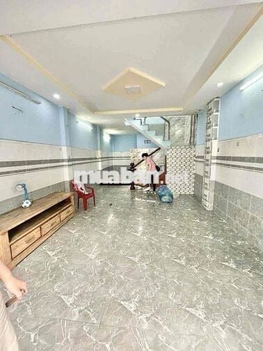 Nhà 4x10m 1Lầu Đúc (2PN 3WC) Hẻm 6m Thông. Gần Chợ Bình Long