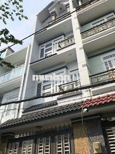 Nhà TÂN HÒA ĐÔNG [4X16, 3 Lầu, 4pn, 5toilet] 16tr/tháng