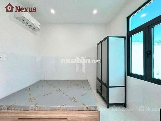 Studio mới tinh đầy đủ tiện nghi,cửa sổ sát cầu Chữ Y, ĐH SGU, Sư Phạm