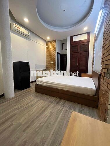 Phòng 28m2 Tân Định quận 1 – Full Tiện Nghi, cửa sổ lớn. Free xe