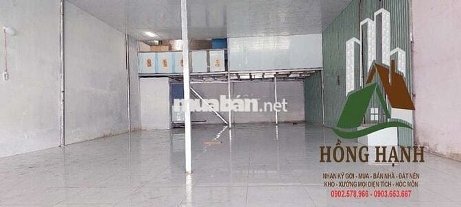 KHO XƯỞNG CHO THUÊ 8×25 - XUÂN THỚI THƯỢNG, HÓC MÔN - GIÁ 12 TRIỆU TL
