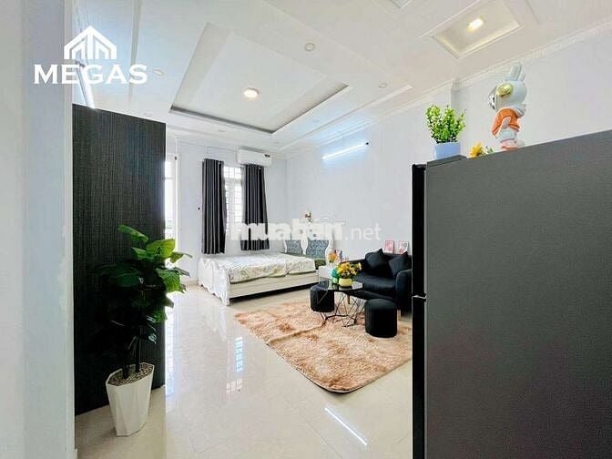 CHÍNH CHỦ CHO THUÊ CĂN HỘ FULL NỘI THẤT BAN CÔNG MỚI KHAI TRƯƠNH