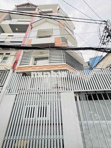 NHÀ ĐẸP 2 MẶT HẺM – 5TẦNG - 5PN - TRẦN VĂN ĐANG - Q.3 – 58M2 - NỞ HẬU