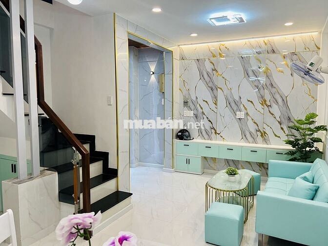 KHU BÀU CÁT, 30M2 CN, NGANG 4.2M, 2 MẶT TIỀN, CHỈ NHỈNH 4 TỶ