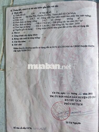 Cần bán Đất có nhà sẵn gần khu công nghiệp chợ xã hoà phú