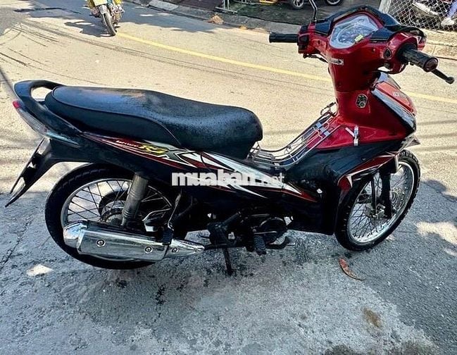 Xe máy Honda Wave RSX màu đỏ đen, sản xuất 2009