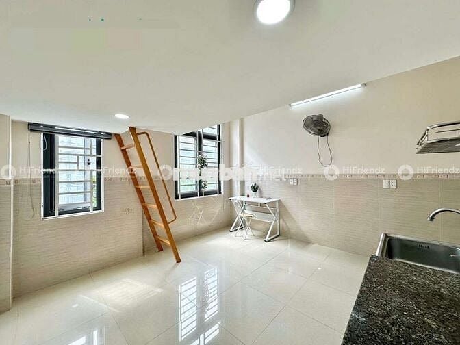 Cho thuê phòng trên lầu an phú đông quận 12